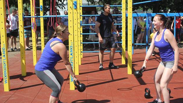 Otevření prvního workoutového hřiště v Prostějově