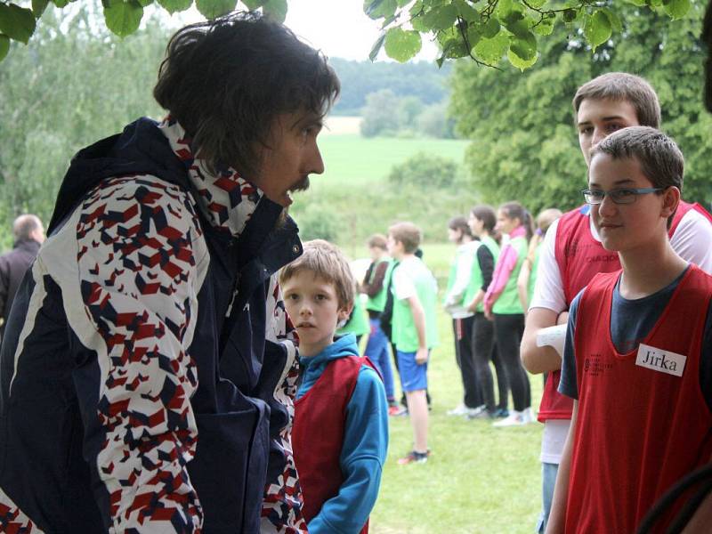 Ondřej Bank. Olympijské sportování na základní škole ve Ptení