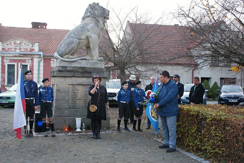 Oslavy 30. výročí sametové revoluce - Plumlov 17. 11. 2019