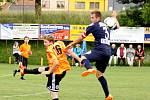 Akce Kopeme za fotbal dorazila také do Čechovic a s ní mužstvo 1. FC Slovácko. Místní borci na prvoligový tým nestačili a po devadesáti minutách padli 0:14, přesto si duel náramně užili.