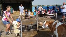 V pátek a sobotu byl na farmě Agrispolu den otevřených dveří