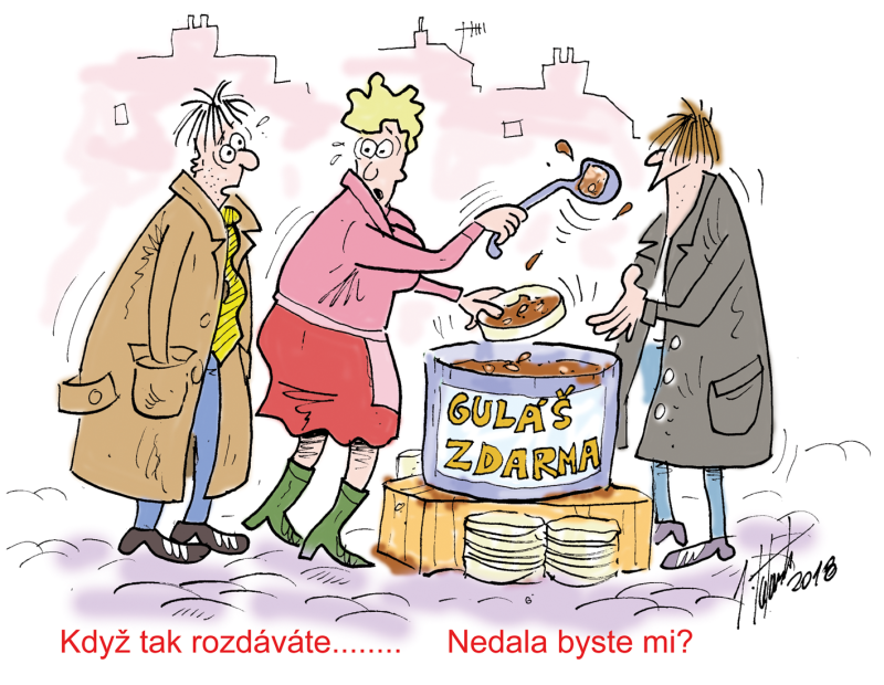 Kreslený vtip Jana Tatarky