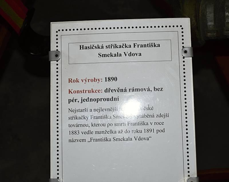 Hasičské muzeum R. A. Smekal v Čechách pod Kosířem