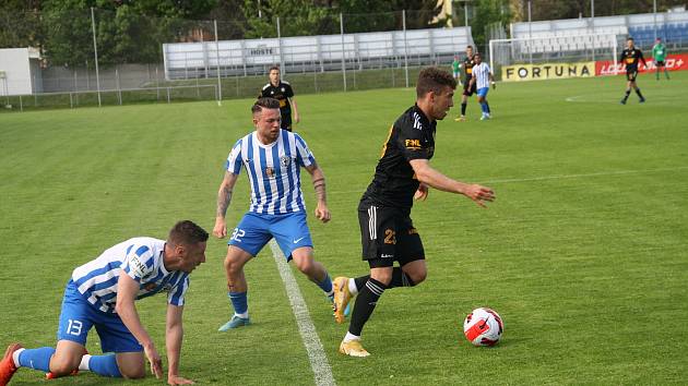 Fotografie ze zápasu 29. kola FNL mezi celky 1. SK Prostějov a FK Varnsdorf