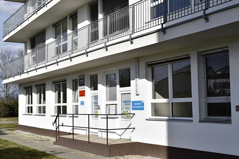 Infekční oddělení v prostějovské nemocnici, jediné v Olomouckém kraji