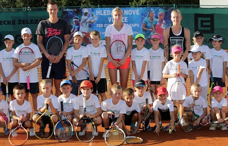 Akce Hledáme nové vítěze Fed Cupu a Davis Cupu v Prostějově