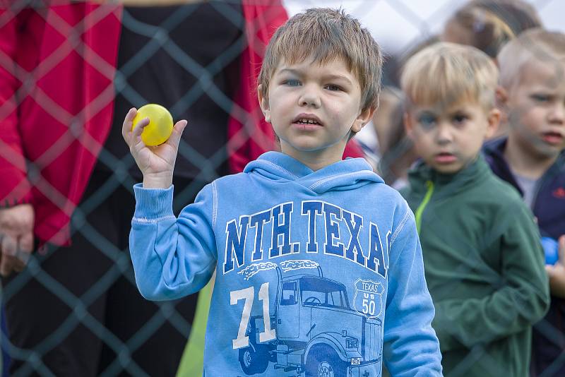 Bohuslavické sportovní dopoledne bavilo na stovku dětí z mateřských škol. 27.9. 2021