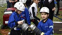Závěrečný závod letošního ročníku Okresní dětské ligy Prostějovska v hasičském sportu se uskutečnil v Krasicích. 25.9. 2021