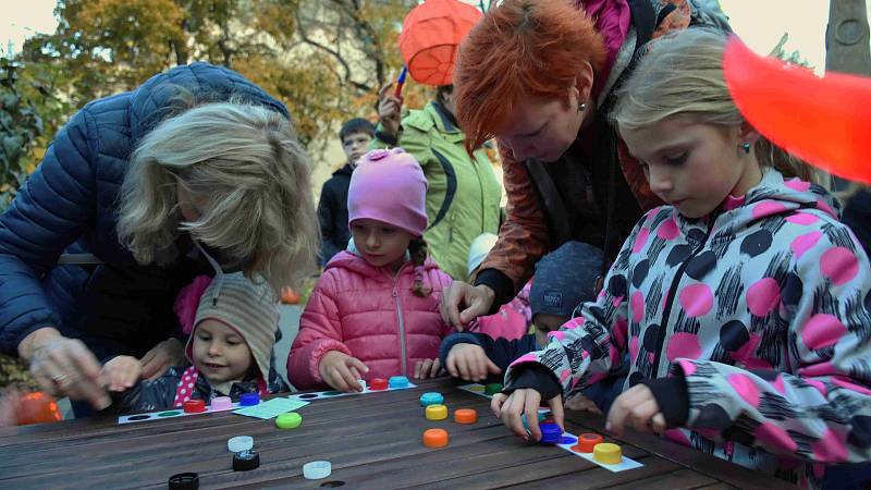 Dýňová stezka odvahy a zručnosti v prostějovských Smetanových sadech - 18. října 2019