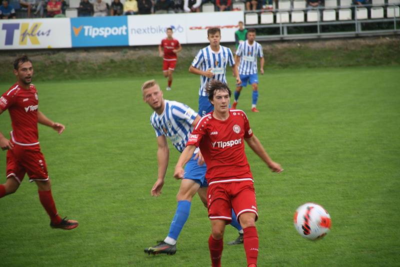 Fotografie ze zápasu 6. kola FNL mezi celky 1. SK Prostějov a MFK Chrudim