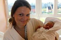Gabriela Dostálová s maminkou Hanou, Niva, narozena 15. října, 49 cm, 3200 g