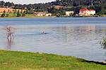 Pátý letošní odběr na Plumlovské přehradě proběhl v pondělí v ranních hodinách