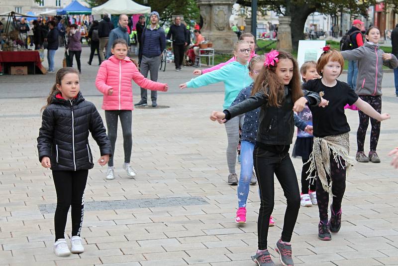 Den Země s ekojarmarkem na náměstí TGM v Prostějově