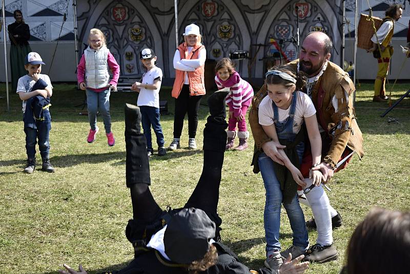 Pernštejnové v Prostějově - oslava 500 let od položení základního kamene prostějovského zámku. 23. dubna 2022