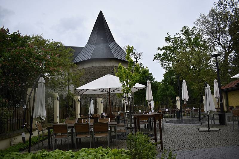 Otevření zahrádek u restaurací a hospod v Prostějově. 17.5. 2021