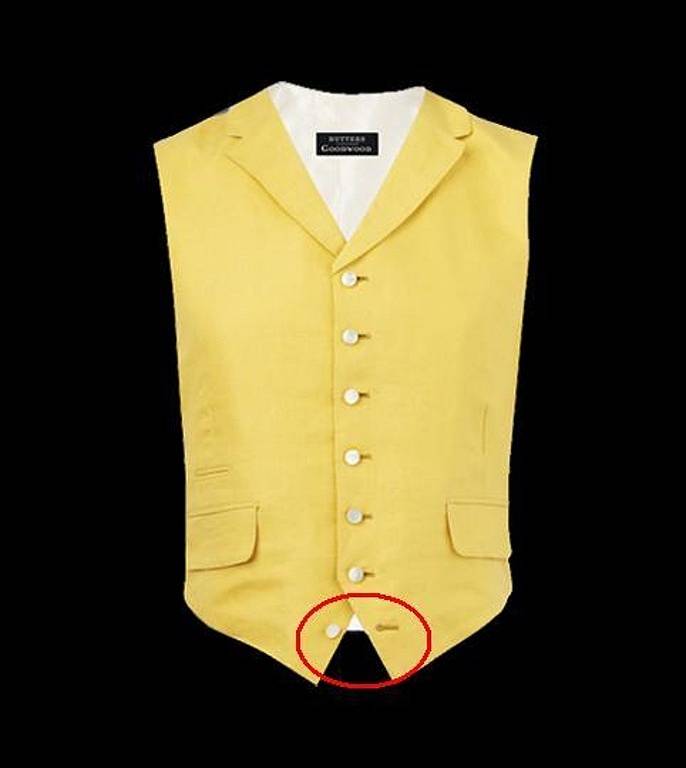 Pro novou bondovku Spectre šila prostějovská oděvní firma osmnáct obleků a šest sak. Na fotce detail vesty, kterou filmoví tvůrci požadovali.