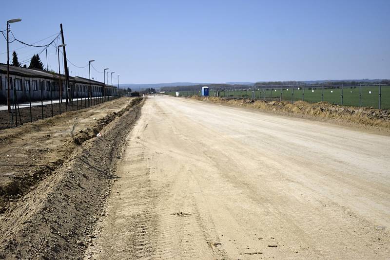 Stavba severního obchvatu Prostějova - 23. 4. 2020