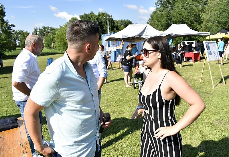 Těžce nemocnou Lexinku přijeli do Skalky podpořit fotbalisté i hokejisté. 25.6. 2022