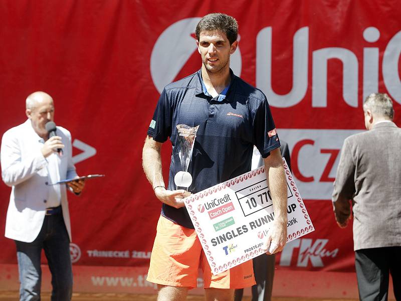 V Prostějově proběhlo finále dvouhry turnaje Czech Open. Federico Delbonis