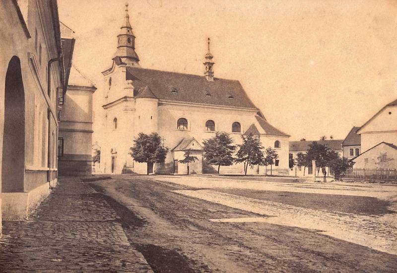 Farní kostel sv. Máří Magdalény.