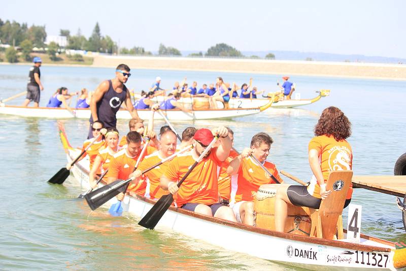 Jedenáctý ročník závodů dračích lodí Plumlovský drak, se uskutečnil v sobotu 31.8. 2019.