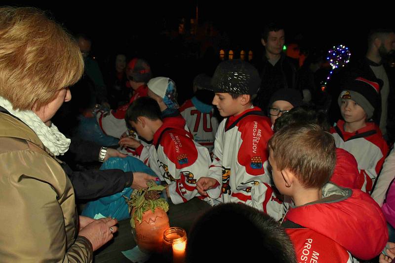 Dýňová stezka odvahy a zručnosti v prostějovských Smetanových sadech - 18. října 2019