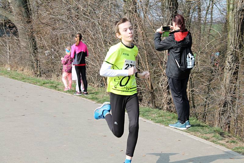 Běžecký půlmaraton v Biokoridoru Hloučela 24.3. 2019