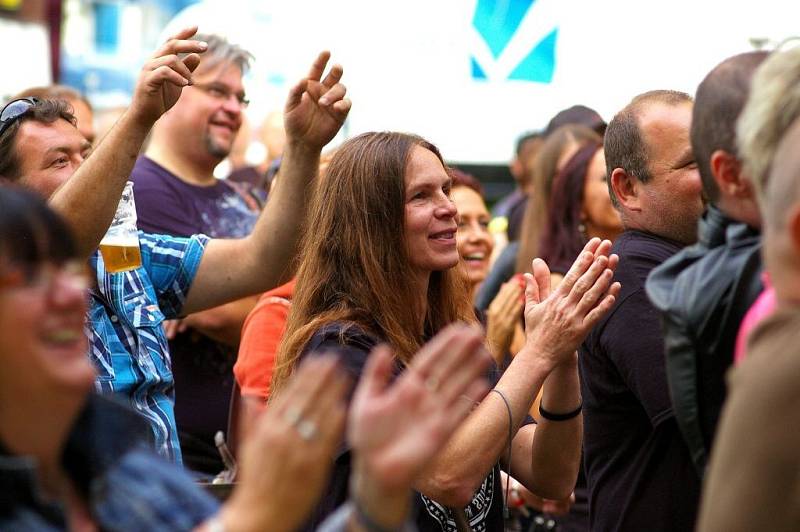 Rock Memory na pláži  u Vrbiček