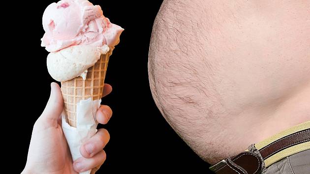 Obezita je častým výsledkem hladovění. Ilustrační foto