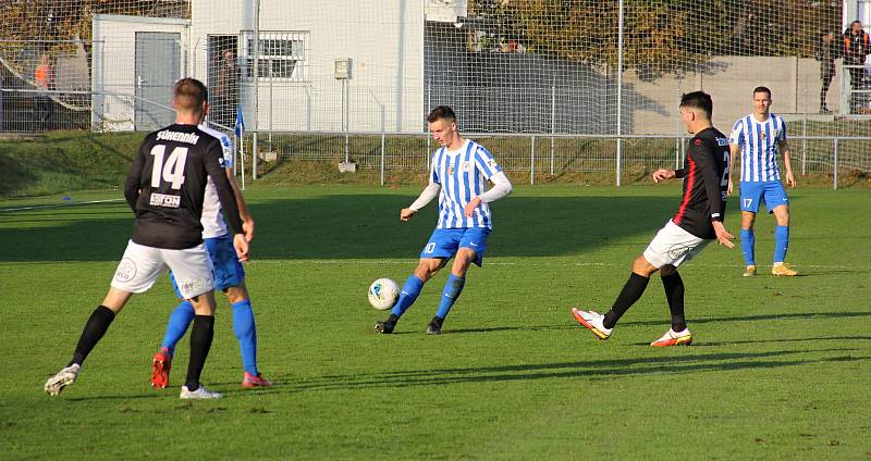 1. SK Prostějov (v modrobílém) vs. Viktoria Žižkov