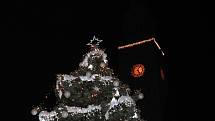 Rozsvěcení vánočního stromu v Prostějově