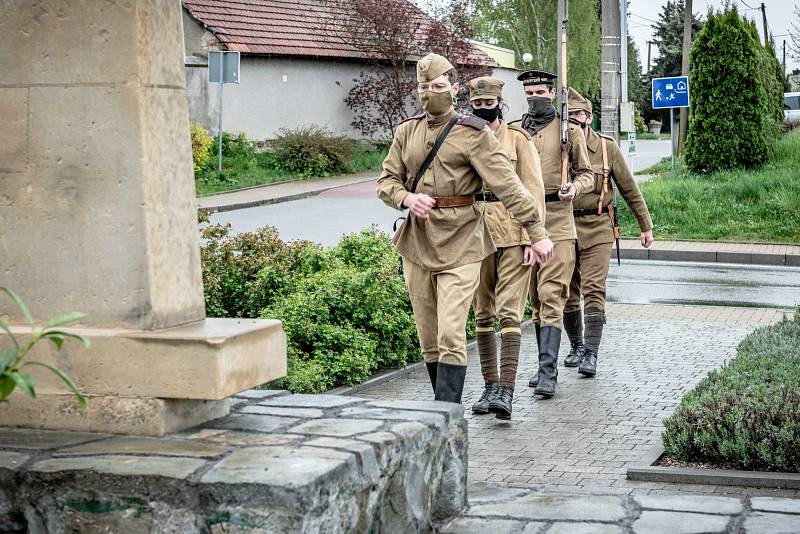 Připomínka 75 let od konce druhé světové války ve Vrchoslavicích