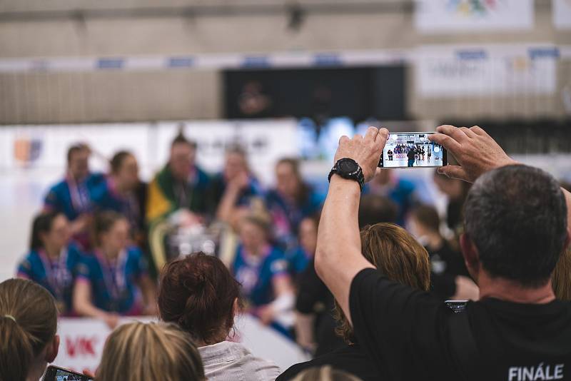 Fotografie ze čtvrtého finále extraligy mezi týmy VK Prostějov a VK UP Brno