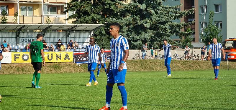 Fotbalisté Prostějova prohráli doma s Příbramí 1:3.