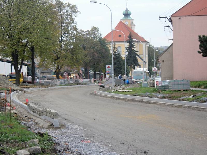 Stavební práce v Brodku u Prostějova