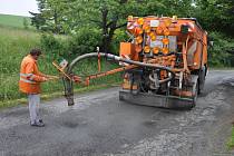 Opravy silnic na Prostějovsku pokračují