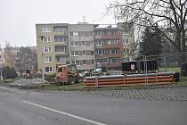 Regenerace sídliště Svornosti v prostějovské místní části Vrahovice. Ilustrační foto