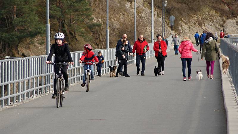 Plumlovská přehrada - sobota 27. 3. 2021