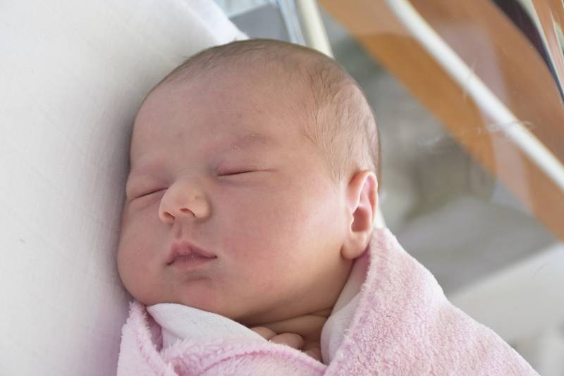 Anděla Jahodová, Senice na Hané, narozena 27. července 2020 v Prostějově, míra 50 cm, váha 3550 g
