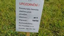 V Prostějově se podepisuje petice proti používání herbicidů.