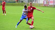 2. kolo FNL mezi celky 1. SK Prostějov a FK Fotbal Třinec