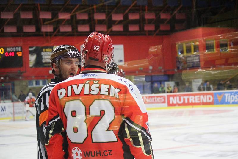 2. kolo WSM Ligy, LHK Jestřábi Prostějov - HC Stadion Litoměřice 1:4 (1:0, 0:1, 0:3)