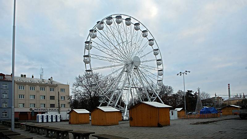 Vánoční strom a výzdoba v Olomouci