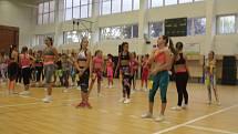 Stovky dívek předvedly své pohybové dovednosti na prostějovské Aerobic tour.