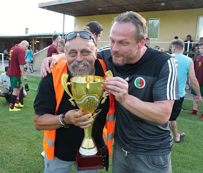 Fotbalisté Vrchoslavic se po roce vracejí do I.B třídy. 15.6. 2019