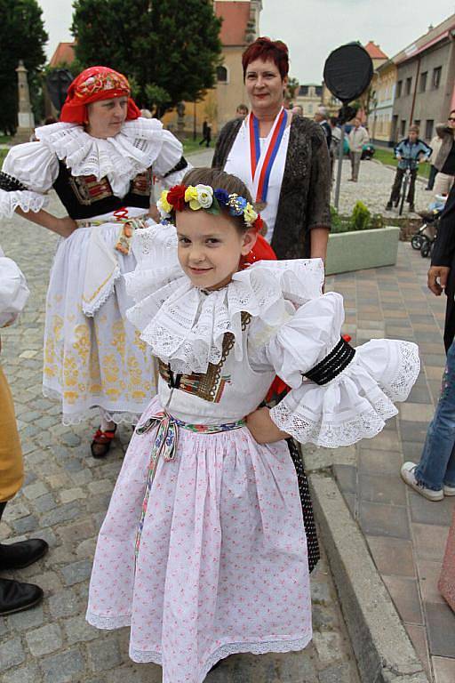 Návštěva prezidentského páru v Němčicích nad Hanou