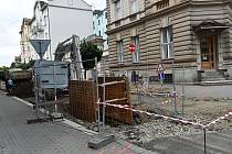 Plánovaná rekonstrukce Vodní ulice v centru Prostějova začala.