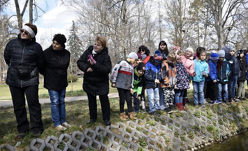 Vynášení smrtky v Prostějově. 4. 4. 2022