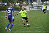 Fotografie z přípravného zápasu mezi celky 1. SK Prostějov a FK Dubnica nad Váhom - Vasil Kušej