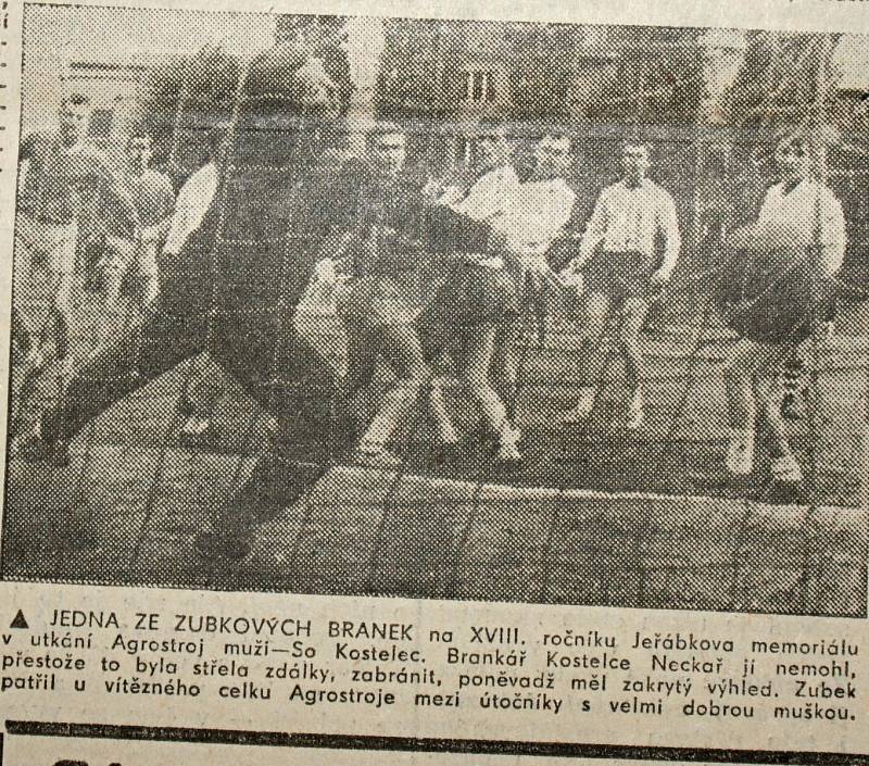 Výstřižek ze Stráže lidu z roku 1966